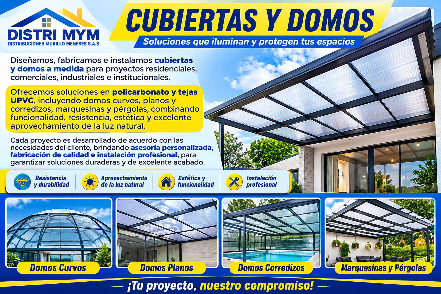 Distribución de Productos para Cubiertas